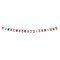 Party Central Club Pack of 12 Green and Red International Flag Party Banners Decors 23'